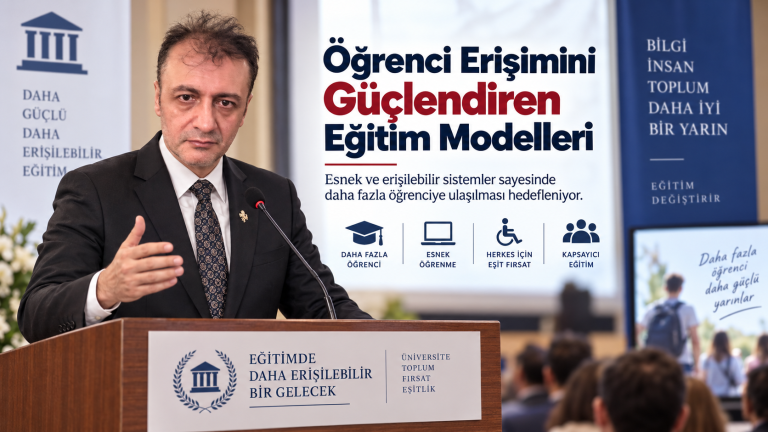 Prof. Dr. Bilal Semih Bozdemir öğrenci erişimini güçlendiren eğitim modelleri